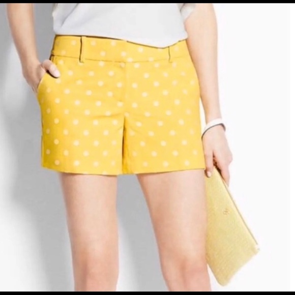 Ann Taylor Pants - SOLD ON EBAY ANN Taylor Polka Dot Shorts EUC